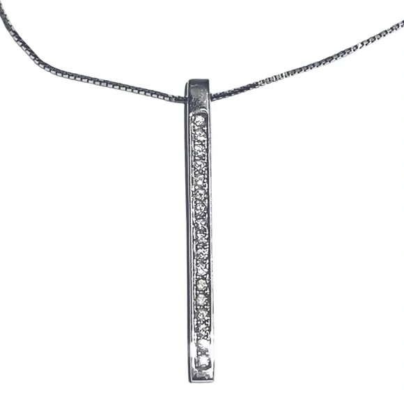 Swarovski Jewelry Vintage Retired Swarovski Signed Crystal Bar - Main Image